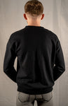 Black Logo Crew Neck