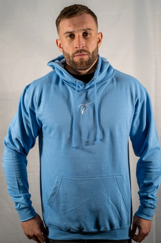 Blue Logo Hoodie