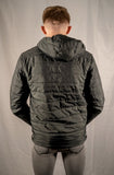 Space Puffer Coat - Steel Grey