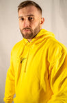 Yellow Hoodie - Black Logo