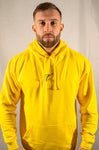 Yellow Hoodie - Black Logo