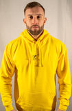 Yellow Hoodie - Black Logo