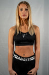 Transition waist Logo Leggings - Black