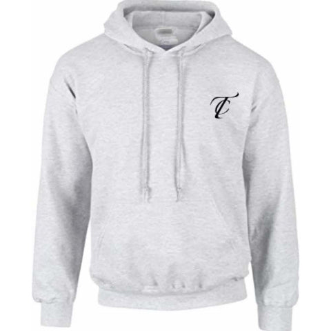 Ash Grey Logo Hoodie